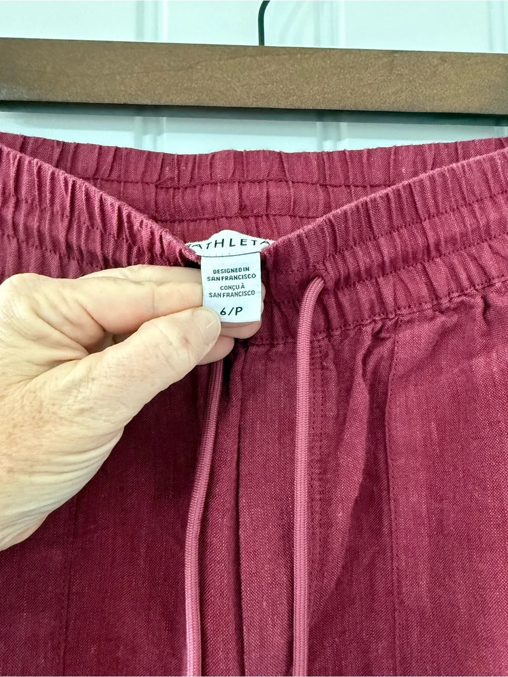 Bundle Lot of 3 Athleta Women’s Retreat Linen Wide Leg Pants 6 Petite
